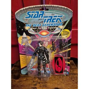 Vintage New ion Box Star Trek Next Generation Borg Playmates 1992 Action Figure